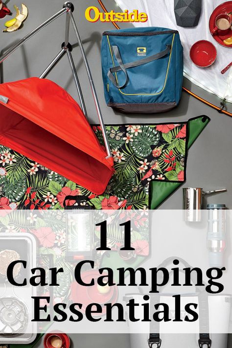 Car Camping Gear - Everything you need for a successful car camping trip. #camping #campingcar #campinghacks #familyvacation Car Camping Gear, Vehicle Camping, Car Camping Essentials, Sleep In Car, Camping Fan, Camping Must Haves, Road Trip Car, Road Trip Essentials, Camping Essentials