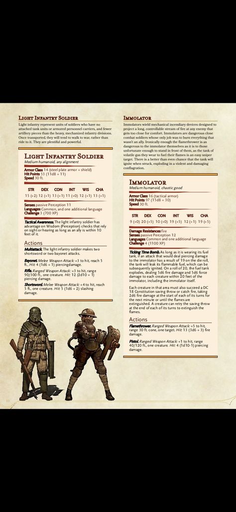 Dnd Soldier Stats, Clockwork Soldier Dnd, Dnd Zombie Apocalypse, Dnd Enemies Low Level, Dnd Soldier, Dnd Enemies, Clockwork Soldiers, Dnd 5, Dnd Monster