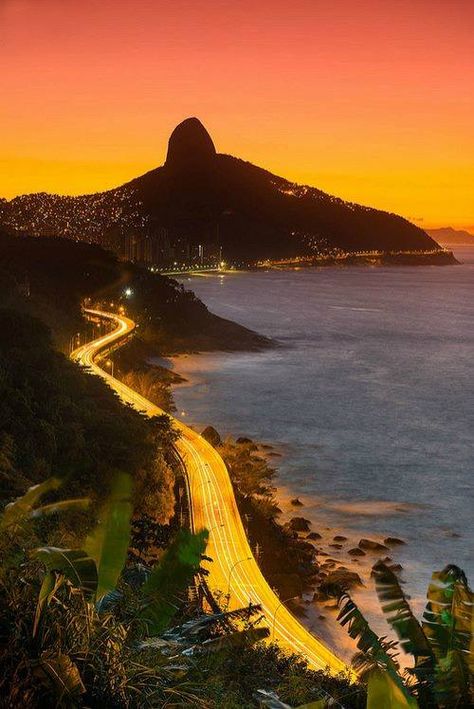 Rio de Janeiro's coastline. Brazil Travel, Pretty Places, Oh The Places Youll Go, Dream Destinations, Places Around The World, Wonderful Places, Vacation Spots, Dream Vacations, Travel Dreams