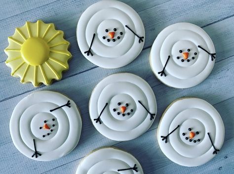 Melting Snowman Sugar Cookies, Melted Snowman Sugar Cookies, Melted Snowman Cookies Recipe, Melting Snowman Cookies, Snowman Cookie, Snowman Cookies Recipe, Lemon Sugar Cookies Recipe, Melted Snowman Cookies, Melting Snowmen