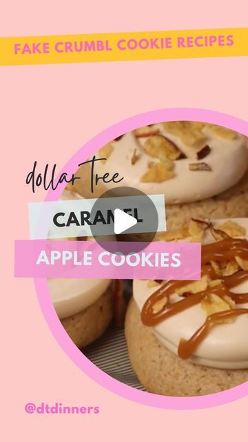 Carmel Apple Crumble Cookies, Cracker Barrel Carrots, Freeze Dried Apples, Cookies Crumble, Muffin Mix Recipe, Apple Cider Muffins, Apple Cider Cookies, Freezer Cookies, Apple Cookies Recipes