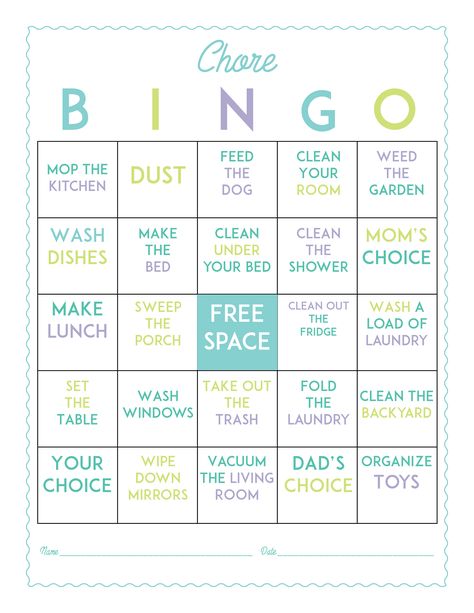 Chore Bingo Game Board Chore Board Ideas, Chore Games, Cleaning Bingo, Bingo Ideas, Chore Ideas, Chore Board, Bingo For Kids, Chore Charts, Games Activities