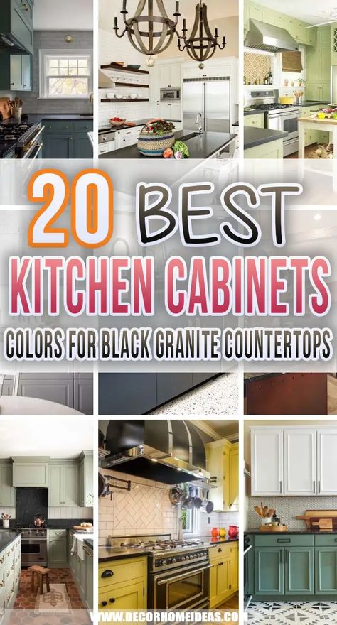 Cabinets That Go With Black Granite, Kitchen Cabinet Color Ideas For Black Countertops, Kitchen Cabinet With Black Granite, Kitchen Cupboards With Black Granite, Kitchen Designs With Black Countertops, Kitchen Cabinet Colors For Black Countertops, Black Countertops Tan Cabinets, Black Countertops With Colored Cabinets, Dark Countertops Dark Cabinets