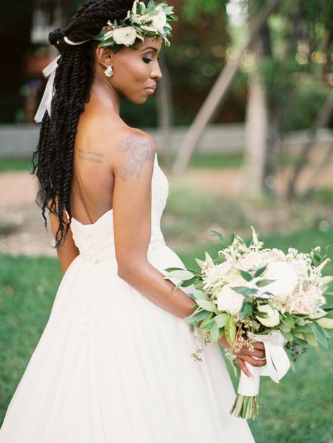 Whoa! These wedding hairstyles with braids are trending in 2021 and with good reason. Boho braids or elegant fine art bridal dos are a must-see! #bridalbraids #weddinghairstyles Gold Photography, Natural Braided Hairstyles, Natural Hair Bride, Bridal Braids, Wedding Braids, Black Bridesmaids, Chic Brides, Braids Hairstyles Pictures, Black Bride