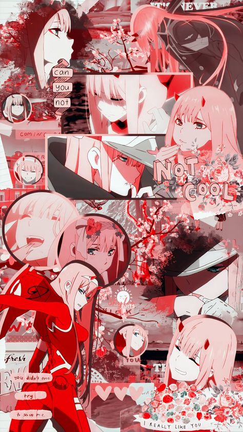 Two Aesthetic, Two Wallpaper, Hd Anime Wallpapers, Anime Wallpaper Phone, Anime Backgrounds Wallpapers, Cool Anime Wallpapers, Anime Artwork Wallpaper, Zero Two, Anime Monochrome