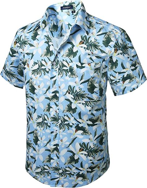 Double Collar Shirt, Aloha Beaches Shirt, Button Down Shirt Men, Funky Shirts, Hawaii Party, Men Casual Summer, Summer Tropical, Summer Stripes, Shirt Dress Casual