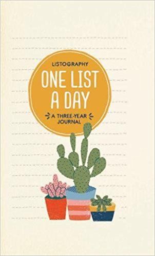 Listography: One List a Day: A Three-Year Journal: Amazon.co.uk: Lisa Nola: 9781452164441: Books Franklin Planner, Journal Lists, Cute Journals, Guided Journal, Chronicle Books, Paper Source, Time Capsule, Fujifilm Instax, Journal Paper