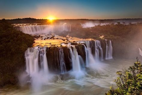 Iguazu Falls Brazil Brazil And Argentina, Iguazu Falls, Beautiful Waterfalls, Travel Agency, National Park, Brazil, National Parks, Most Beautiful, Water