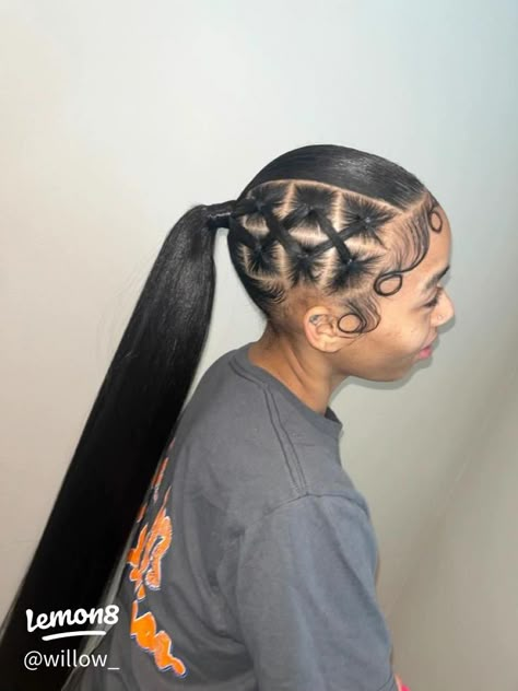 hottie hairstyles ❄️🔥❄️ | Gallery posted by willow | Lemon8 Long Ponytail Hairstyles, Weave Ponytail Hairstyles, Sleek Ponytail Hairstyles, Cute Ponytails, Black Ponytail Hairstyles, Quick Weave Hairstyles, Cute Braided Hairstyles, Quick Braided Hairstyles, Braided Ponytail Hairstyles