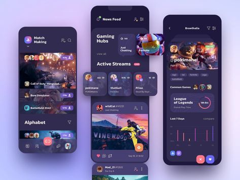 Game application UI design by uixNinja on Dribbble Game Ui Design User Interface, App Ui设计, Game App Ui, Ui Game Design, Ui Mobile Design, Application Ui Design, App Design Trends, Rumah Minecraft Sederhana, App Design Layout