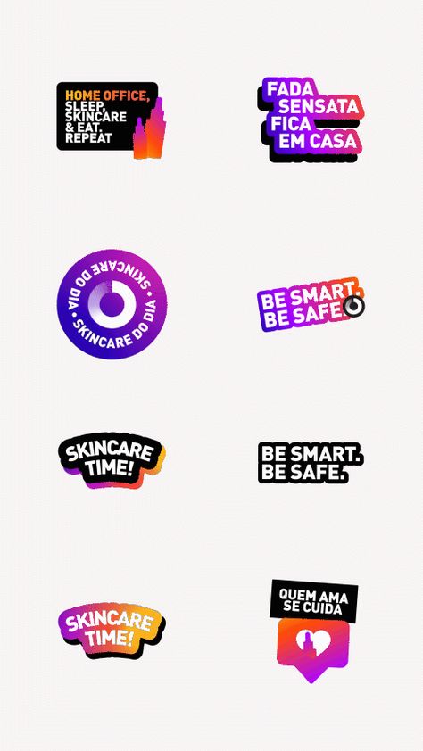 stickers for user interaction in instagram stories #stickers #gifs #animation #motion #motiongraphics #stayhome #fiqueemcasa #skincare #beyoung #stories #instagram Motion Graphics Instagram, Stickers For Instagram, Social Media Stickers, Merch Ideas, Motion Graphic, Stories Instagram, Motion Graphics, Instagram Story, Podcast