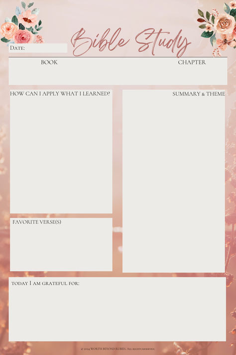 Planner page. Bible Study Planner Template, Goodnotes Template Free Bible Study, Goodnotes Template Free, Goodnotes Bible, Study Planner Template, Notes Bible Study, Bible Study Planner, Notes Bible, Bible Study Template