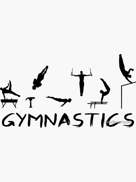 "Gymnastics man" Sticker for Sale by claudiasartwork | Redbubble Mens Gymnastics, Gymnastics Stickers, Gymnastics Wallpaper, Gymnastics Events, Gymnastics Stuff, Art Love Couple, Gymnastics Party, Crossed Arrows, Male Gymnast