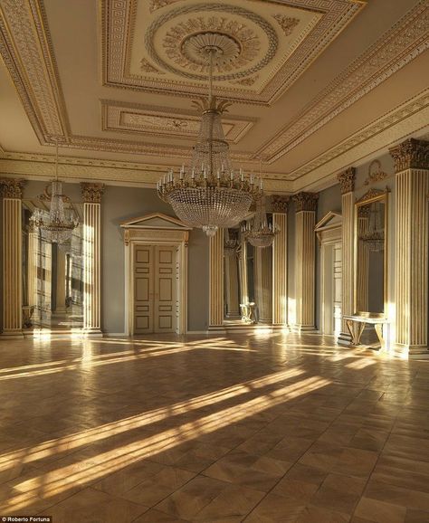 Palace Interior, Castle Aesthetic, Royal Aesthetic, Design Blogs, Chandelier Design, Banquet Hall, A Castle, Light Academia, Beautiful Architecture