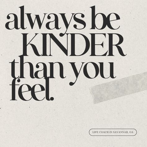 In a world that can sometimes be challenging, always choose to be kinder than you feel. In moments of frustration or uncertainty, a little act of kindness can make a world of difference. Remember, kindness has the power to heal, to inspire, and to create connections that transcend boundaries. 🌍🤝💕 Let's spread positivity and empathy, making compassion a guiding principle in our lives. Together, we can illuminate the world with our kindness. Always Be Kinder Than You Feel, Kind Things To Do For Others, Vision Board Kindness, Lead With Kindness, Kindness Vision Board, Kindness Photography, Spreading Positivity, Being Kind Aesthetic, Acts Of Kindness Aesthetic