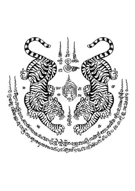 Cambodia Culture on Twitter: "Khmer Yantra Sak of Cambodia #Cambodia #sakyant #khmer #khmerepire #traditional… " Tattoo Thai Style, Tattoo Thai, Traditional Tiger Tattoo, Muay Thai Tattoo, Yantra Tattoo, Khmer Tattoo, Tato Tradisional, Graphic Tattoo, Borneo Tattoo