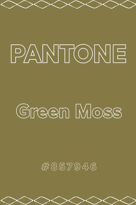 Pantone Green Moss #hex Pantone Green, Burnt Ochre, Cafe Creme, Art Shoes, Scenery Photography, Purple Wine, Pantone Colors, Shoe Art, Pantone Color