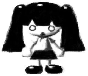 Yume Nikki, 23 February, February 2023, My Brain, A Black, Brain, Black And White, Drawings, Hair