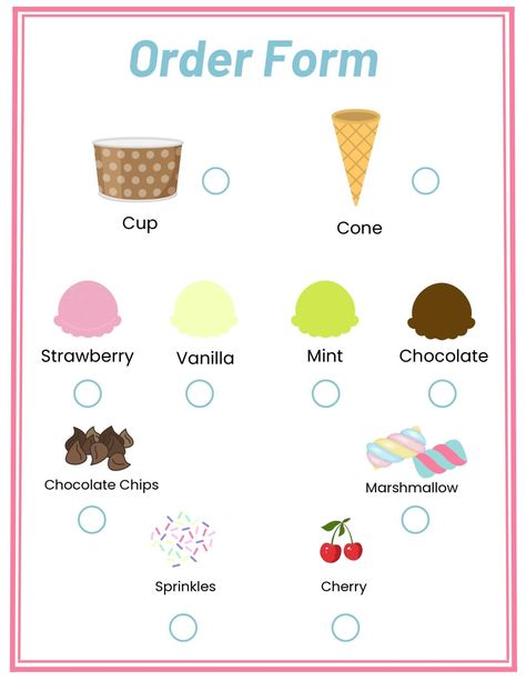 Ice Cream Shop Free Printables, Printable Diy Crafts Templates, Paper Squishy Ice Cream Shop, Ice Cream Template Free Printable, Paper Ice Cream Shop, Paper Ice Cream Crafts, Diy Paper Squishies Ideas, Play Ice Cream Shop, Menu Ice Cream