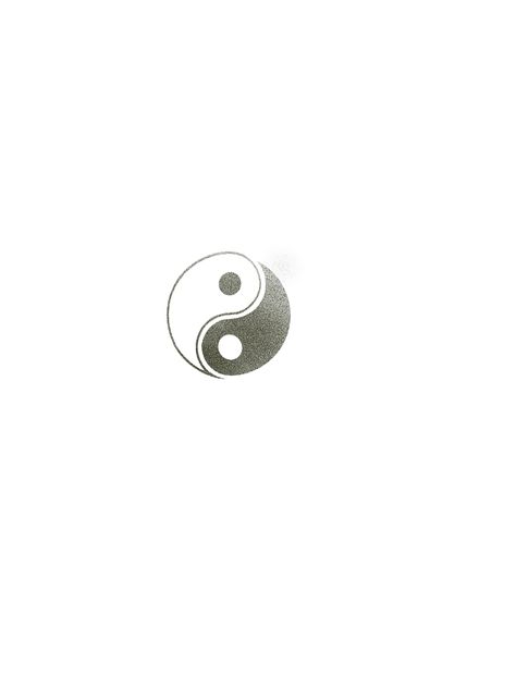 Yin Yang Line Tattoo, Ying Yang Tattoo Small Simple, Ying Yang Geometric Tattoo, Abstract Ying Yang Tattoo, Yin And Yang Minimal Tattoo, Ying Yang Tattoo, Ying Yang, Mini Tattoos, Flash Tattoo