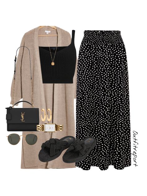 Rok Outfit, Midi Skirt Outfit, Cute Modest Outfits, Long Skirt Outfits, Mode Casual, Outfit Trends, Midi Skirts, Modest Fashion Outfits, Skirt Outfit