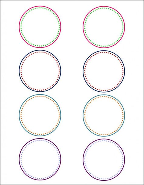 How to Make Pretty Labels in Microsoft Word | Just a Girl and Her Blog Slime Labels Free Printable, Circle Labels Template Free Printable, Round Labels Printables Free Templates, Mason Jar Labels Printable Free, Round Stickers Free Printable, Slime Labels, Free Printable Tags Templates, Gift Tag Template Free, Labels Printables Free Templates