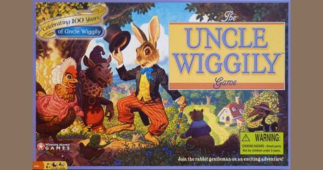 Guide Uncle Wiggily on a rhyming adventure to Dr. Possum's house! Uncle Wiggly, Reading Games, Milton Bradley, Classic Board Games, Childrens Games, School Games, Childrens Stories, Classic Kids, 100 Years