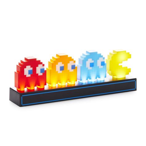 Pac Man and Ghosts Light, Pac Man Collectable Figure Lamp : Amazon.ca: Video Games Bulbasaur Pokemon, Color Changing Lamp, Gaming Room Decor, Ghost Light, 3d Night Light, Classic Video Games, Power Button, Pac Man