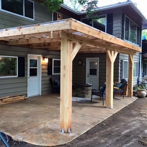 Our new covered deck Covered Patio Decorating Ideas, Gazebo Decorating Ideas, Backyard Covered Patios, Beginners Knitting Patterns, Patio Layout, Metal Building Home, Small Water Features, Backyard Gazebo, Covered Deck