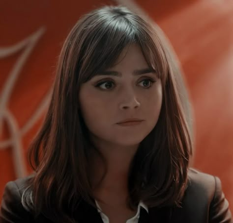 Jenna Louise Coleman Bangs, Jenna Coleman Haircut, Jenna Coleman Hair, Gal Gabot, Front Bangs, Moral Of The Story, Hair Styels, Clara Oswald, Jenna Louise Coleman