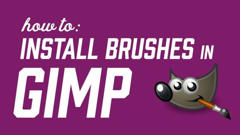 How to Install Brushes in GIMP | Davies Media Design Gimp Photo Editing, Gimp Brushes, Gimp Tutorial, Photo Repair, Photography Software, Photoshop Brushes Free, Photoshop Techniques, Dungeons And Dragons Homebrew, Ipad Art