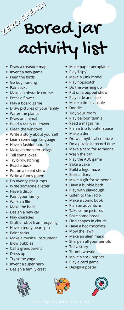 Bored Jar Activity List, Bored Jar Ideas, Bored List, Activity Jar, Nanny Activities, Activity List, Parent Board, Bored Jar, Summer Fun For Kids