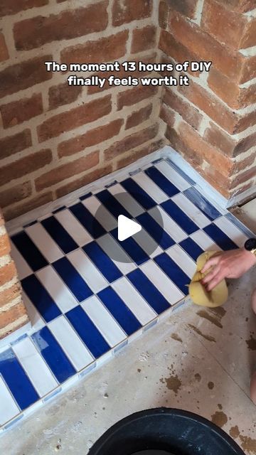 Sharn Rayment on Instagram: "Tiling this fireplace hearth was LONG but the final clean up made me SO so so so happy. I did it. All by myself. No professional help. Winging every step. Never tiled a fireplace before... And I can't believe I didn't completely fudge it up. A very proud DIY moment 🥰 How do you think I did?" Tiled Fireplace Hearth, Tiled Hearth, Fireplace Hearth Tiles, Hearth Tiles, All By Myself, Fireplace Hearth, Professional Help, Fireplace Tile, I Did It