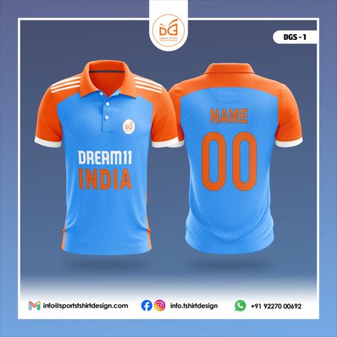 T20 world cup India jersey design contact for purches Men's Sports Uniforms, Clothing Rack Display, World Cup Jerseys, Sports Tshirt Designs, Men's Uniforms, T20 World Cup, Sports Art, Shirts Design, Jersey Design