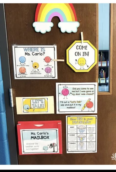 School Counselor Door Decorations, Counselor Door Decorations, School Counselor Office Door, Elementary School Counselor Office, School Counselor Door, School Nurse Elementary, Elementary School Counseling Office, School Counseling Office Decor, Counselor Door