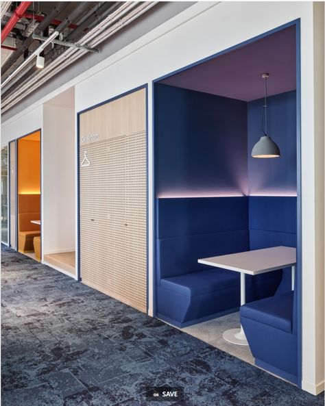 Office Booth, Human Centered Design, Booth Seating, Office Meeting, Open Office, Meeting Rooms, Office Snapshots, Office Interior Design, Commercial Interiors