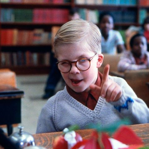 Peter Billingsley, Christmas Story House, Christmas Story Movie, People With Glasses, Best Christmas Movies, Christmas Films, Iconic Images, Hollywood Celebrity, Lights Camera Action