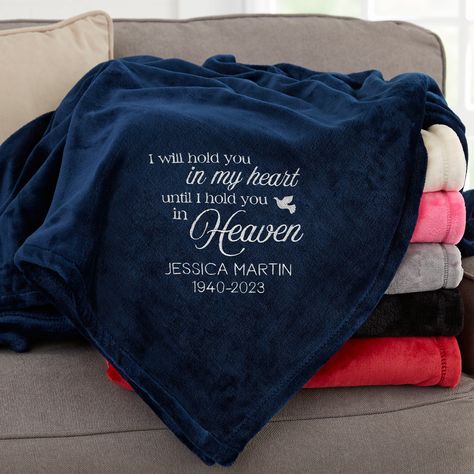 Baby Blankie, Personalization Mall, Memory Blanket, Red Blanket, Navy Blanket, Black Blanket, Personalized Throw Pillow, Teacher Personalized, Pink Blanket