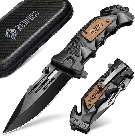 Tactical Pocket Knife, Hunting Tools, Glass Breaker, Tactical Survival, Folding Pocket Knife, Knife Collection, Cool Knives, Camp Knife, Camping Survival