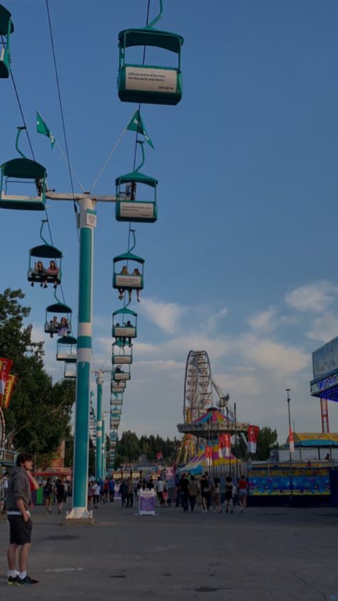 Calgary Stampede Aesthetic, Stampede Aesthetic, Stampede Calgary, Summer Vision, Summer Board, Aesthetic 2000s, Calgary Stampede, Dream Summer, Cedar Point