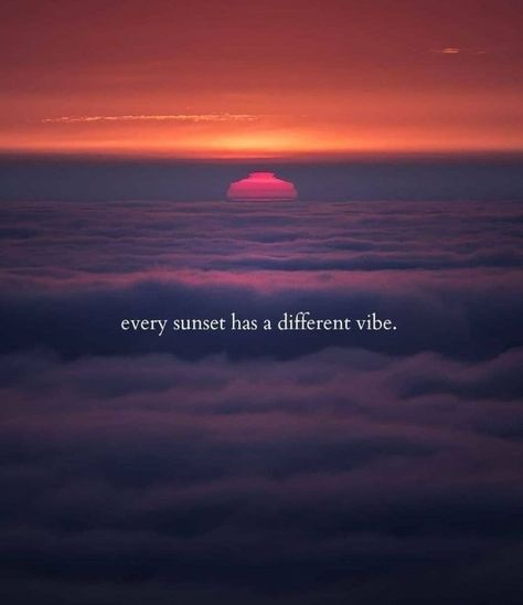 every sunset has a different vibe. Sunset With Loved Ones Quotes, Good Thoughts In English, Friendship Quotes Short, Powerful Speeches, Quotes For Him Short, Quotes About Life Short, Thoughts In English, Motivational Quotes Short, Small Thoughts