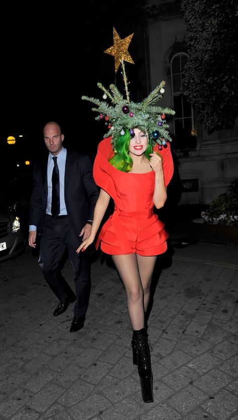 Lady Gaga's Most Outrageous Outfits | Teen Vogue Lady Gaga Christmas, Lady Gaga Looks, She Is Magic, Lady Gaga Style, Gaga Outfits, Lady Gaga Artpop, Lady Gaga Outfits, Outfit Recreation, Gaga Fashion