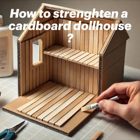 cardboard dollhouse Foldable Doll House Diy, Cardboard Dollhouse Furniture Template, Diy Dollhouse From Cardboard, Cardboard Dollhouse Template Free Printable, Diy Cardboard Miniatures, Cardboard Doll House Furniture Diy, Diy Doll House Cardboard Easy, Roombox 1:12, Dollhouse Diy Ideas Cardboard Boxes