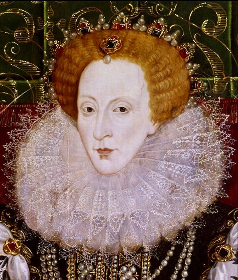 Queen Elizabeth I, English School, 16th Centuty Tudor Paintings, Elizabeth The 1st, Queen Elizabeth The 1st, Elizabeth The First, Elizabeth 1, Elizabeth Bathory, Tudor History, Intelligent Women, Elizabeth I