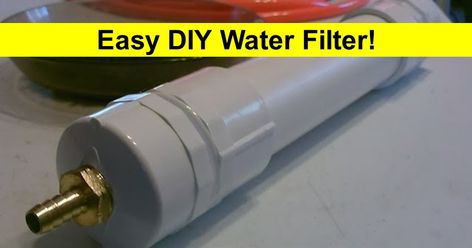 With a little ingenuity and a few parts (of about $30 or less) you can build your own SHTF DIY water filter which can be reused over and over again. You only need an inexpensive hand pump, activated carbon, window screen material (or something similar), a small piece of PVC pipe, as well as some … Continue reading "Easy DIY Water Filter" Diy Water Purification System, Water Filter Diy, Rv Water Filter, Hand Water Pump, Sustainable Homestead, Water Harvesting, Aquaponics Fish, Homestead Ideas, Survival Skills Life Hacks