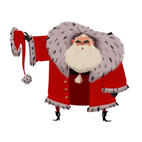 Chris Ables’s Instagram profile post: ““Let’s do this.” . #santa #santaclaus #christmas #holidayseason #illustration #illustrator #artist #characterdesign #characterart #visdev…” Santa Games, Men Character, Snow Time, Drawing Cartoon Characters, Illustrator Artist, Character Sketches, Man Character, Christmas Gif, Mrs Claus