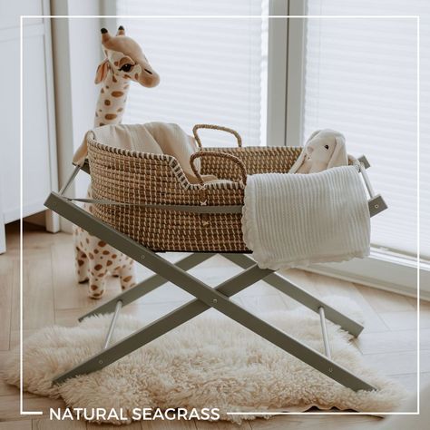 Succumb to the charm of our Natural Seagrass Moses Basket! 🌱🤍 Handwoven, it comes with an antibacterial mattress, a soft liner, a fitted sheet, and a wooden stand so you can keep an eye on your baby. - https://www.mokee.co.uk/collections/natural-seagrass-moses-basket - #wearemokee #mosesbasket #mumsofinstagram #mumlife #mamatobe #nurseryfurniture #nurseryinspo #nurserydecor #babysleep #babycrib #babysleeptips #ukmums #pregnancy Moses Basket Bedding, Nursery Inspo, Moses Basket, Baby Safe, Nursery Furniture, Wooden Stand, Baby Cribs, Baby Sleep, Fitted Sheet