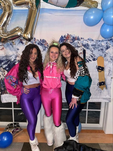 Aspen Themed Party Outfit, 80s Aspen Party Outfit, 80s Ski Lodge, 80s Ski Party, 80s Ski Outfit, Apres Ski Party Outfit, 80s Aspen, Apres Ski Outfit Party, 80s In Aspen