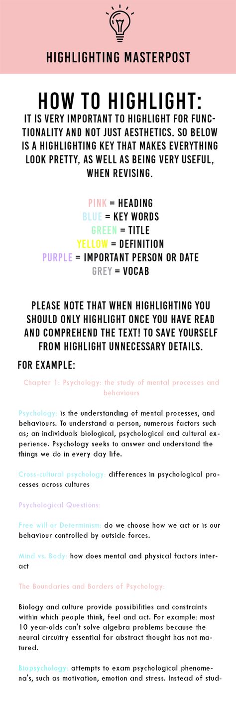 Highlight Study Key, Studying Highlighter Key, How To Highlight Textbook, Textbook Highlighting Key, Cpa Study, Notes Motivation, Highlighting Techniques, Study Stuff, School Study