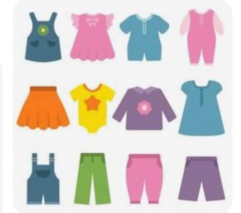 Moldes Para Baby Shower, Vector Clothes, Fruit Costumes, Clothes Illustration, 카드 디자인, Girl Illustration, Clothes For Kids, Kids Clipart, New Baby Boys